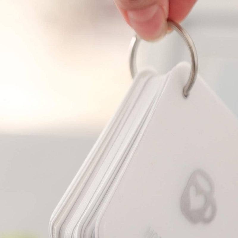 Antner 1 Inch Loose Leaf Binder Rings, 50 Pack Nickel Plated Small Metal Office Book Rings Keychain Keyrings for Paper, Index Cards, Flashcards, Scrapbooks, Home and Office Documents Organization - Image 5